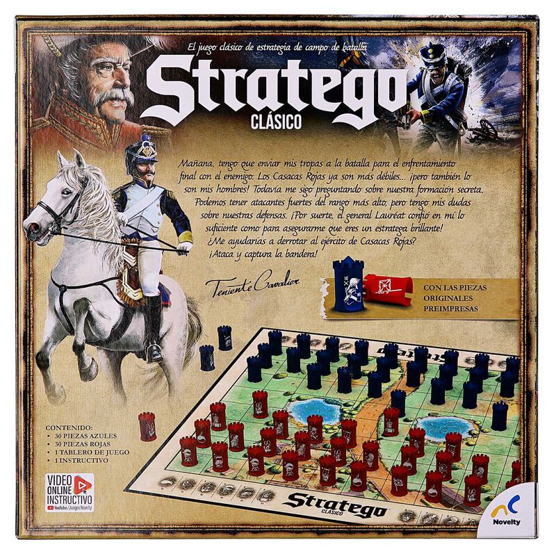 Juego de Mesa Stratego Cl&aacute;sico image number null
