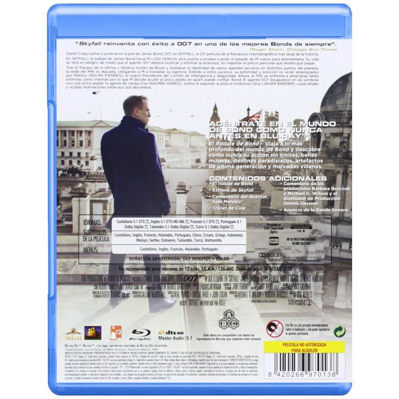 Skyfall [blu-ray] image number null