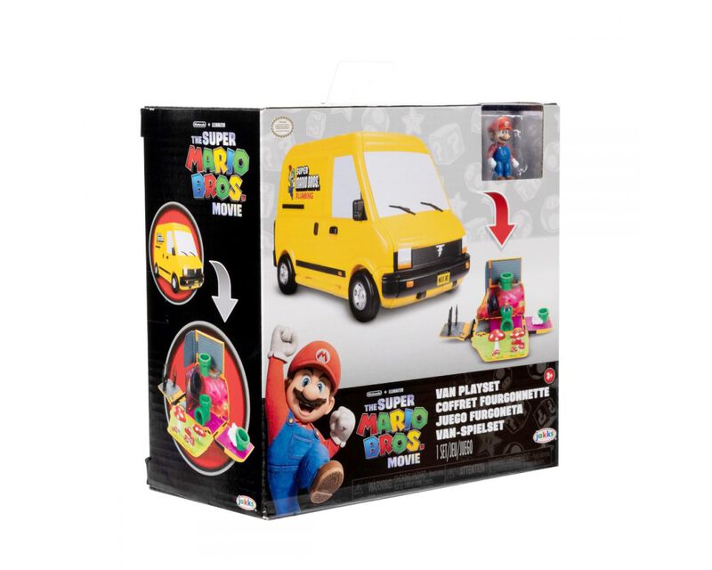 Super Mario Bros Movie Playset Van image number null