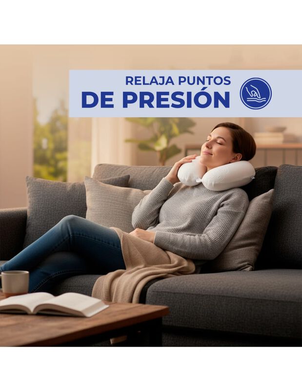 Almohada de Viaje para Cuello Spring Air Neck S... image number null