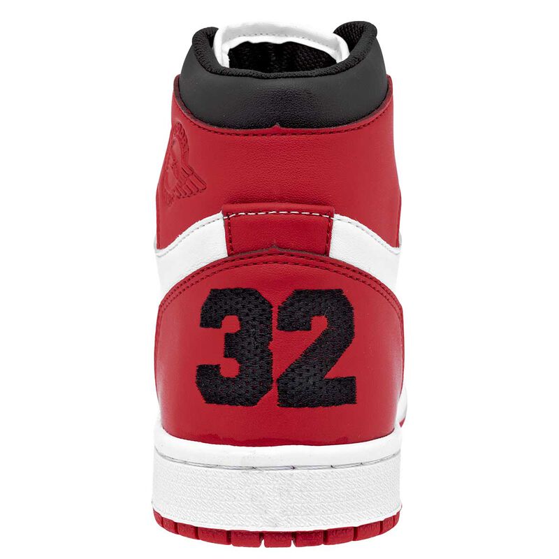 Apoort Tenis urbano para hombre blanco rojo neg... image number null