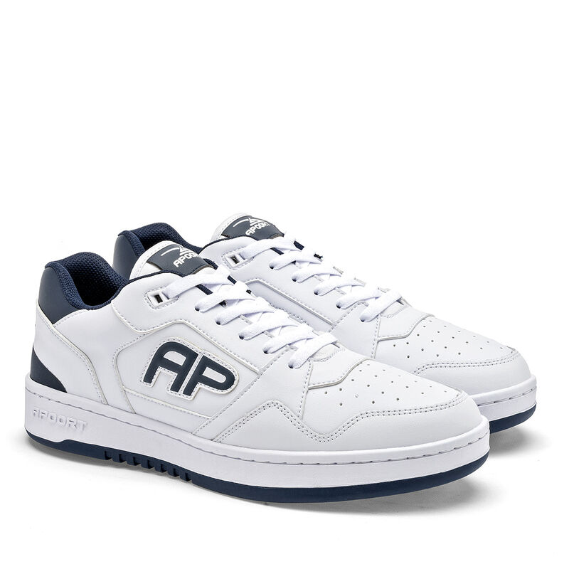 Apoort tenis para hombre blanco marino cod 1411... image number null