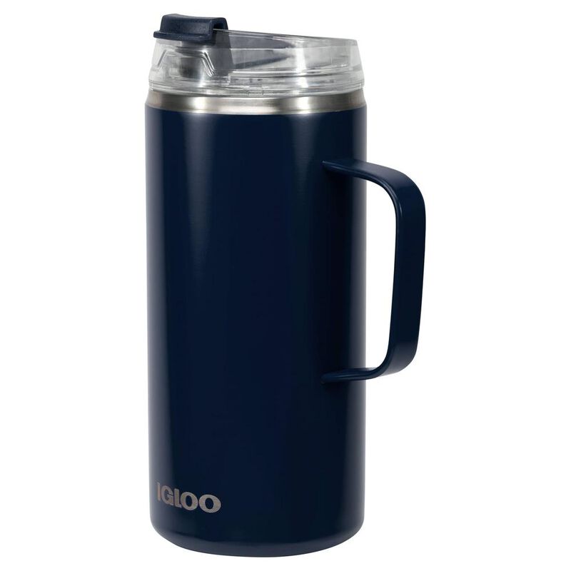 Igloo Taza t&eacute;rmica acero inoxidable 18oz, azul image number null