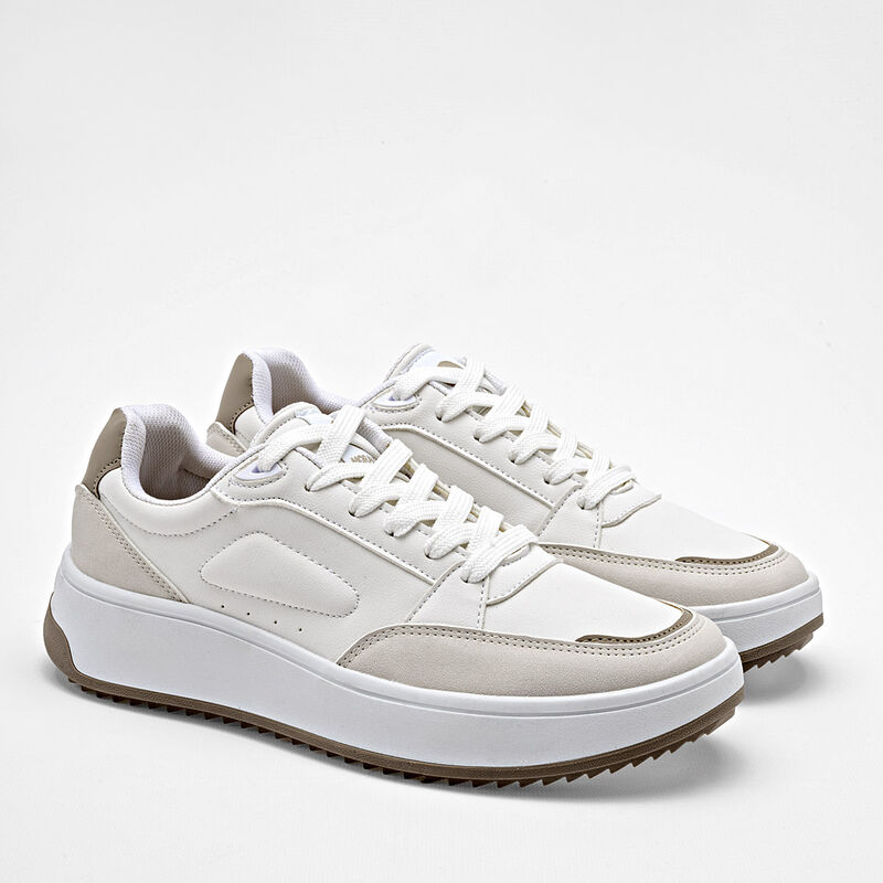 Moramora Tenis urbano para mujer latte image number null