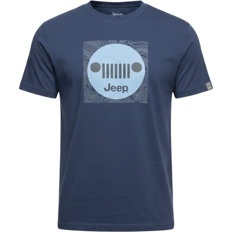Playera Jeep Hombre Manga Corta Azul Marino Ori... image number null