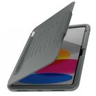 Funda TEKKU Flip SmartB para iPad 10 de 10.9 Gris A2696 A2757 A2777