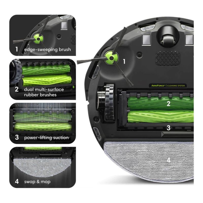 Robot Inteligente Aspiradora Y Fregadora Rommba... image number null