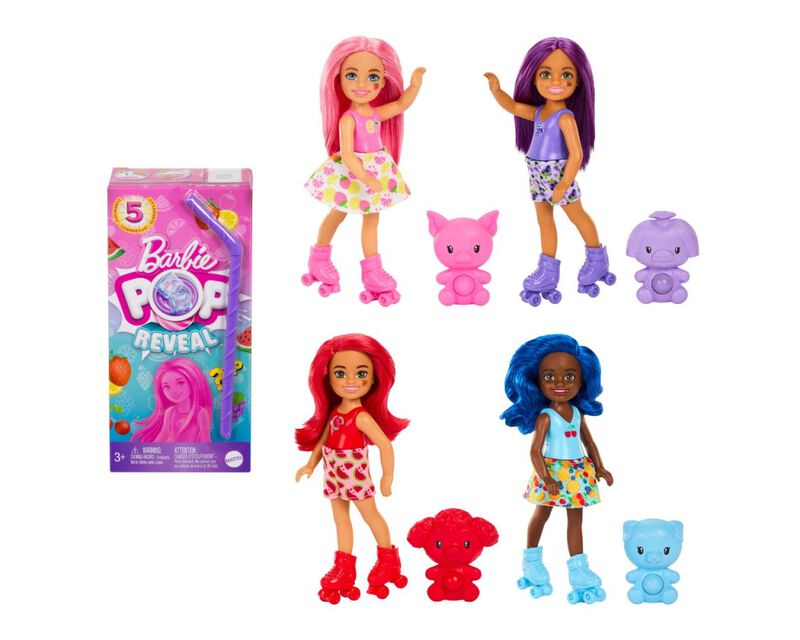 Barbie Pop Reveal Serie de Frutas Chelsea HRK58 image number null