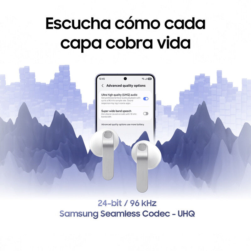 Samsung Galaxy Buds4 Negro Adaptive Anc Y Galax... image number null