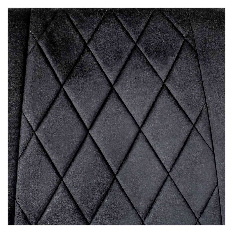 Set 2 Sillas Comedor Tapizadas Terciopelo Patas... image number null