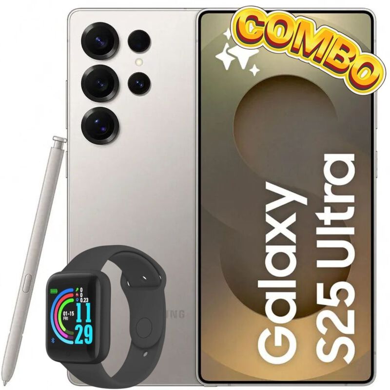 Combo Galaxy S25 Ultra 256GB/12RAM Gris + Smart... image number null
