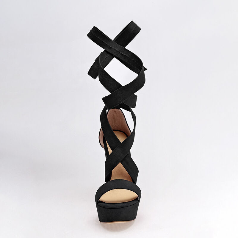 D'Cristian Zapatilla para mujer negro image number null