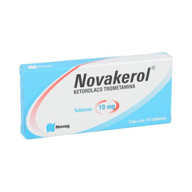 Novakerol 10mg caja con 10 tabletas image number null