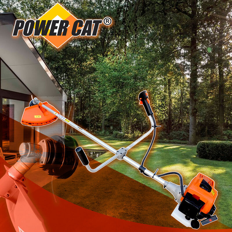 Desbrozadora Power Cat Recta Motor a Gasolina 2... image number null