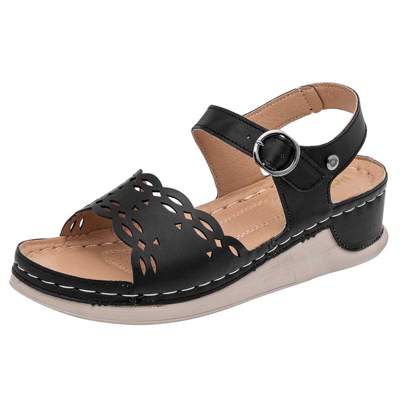 Mora Confort Sandalia para mujer negro image number null