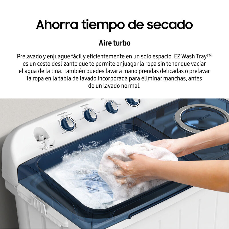 Lavadora Samsung 21Kg Doble Tina Gran Capacidad... image number null