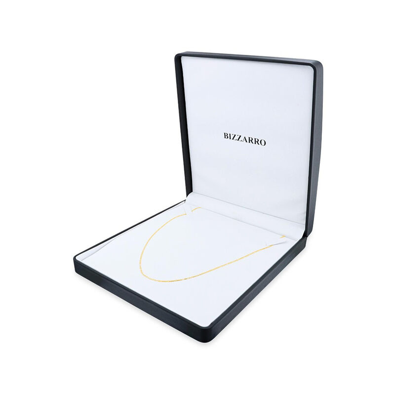 Cadena De Oro Amarillo Con Platinado 14K 3X1 (4... image number null