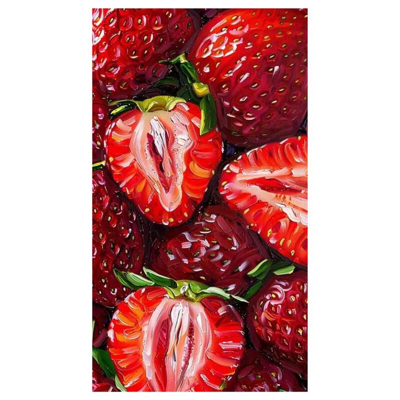 Cuadro Decorativo Impreso 20x30cm Fresas image number null