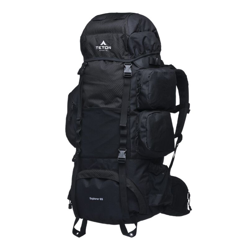 Mochila Backpacker Explorer 65l Negra Teton image number null