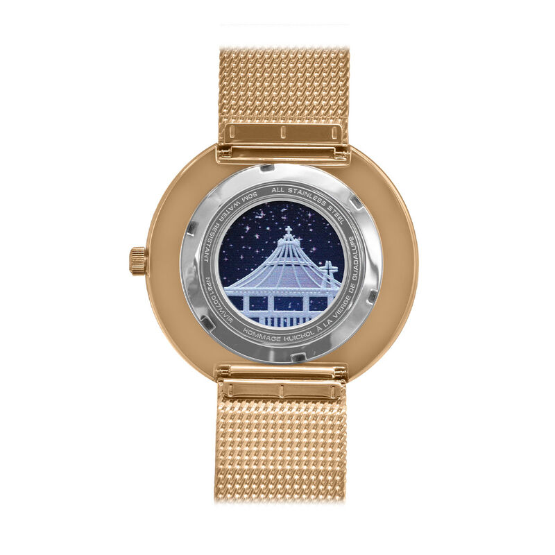 Reloj Nivada Cab Virgen Mesh Oro R/Ac image number null