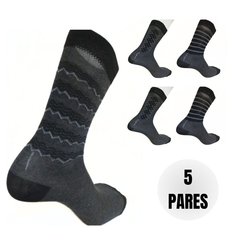 Fruit of the Loom 5 Pares de Calcetines para Ho... image number null