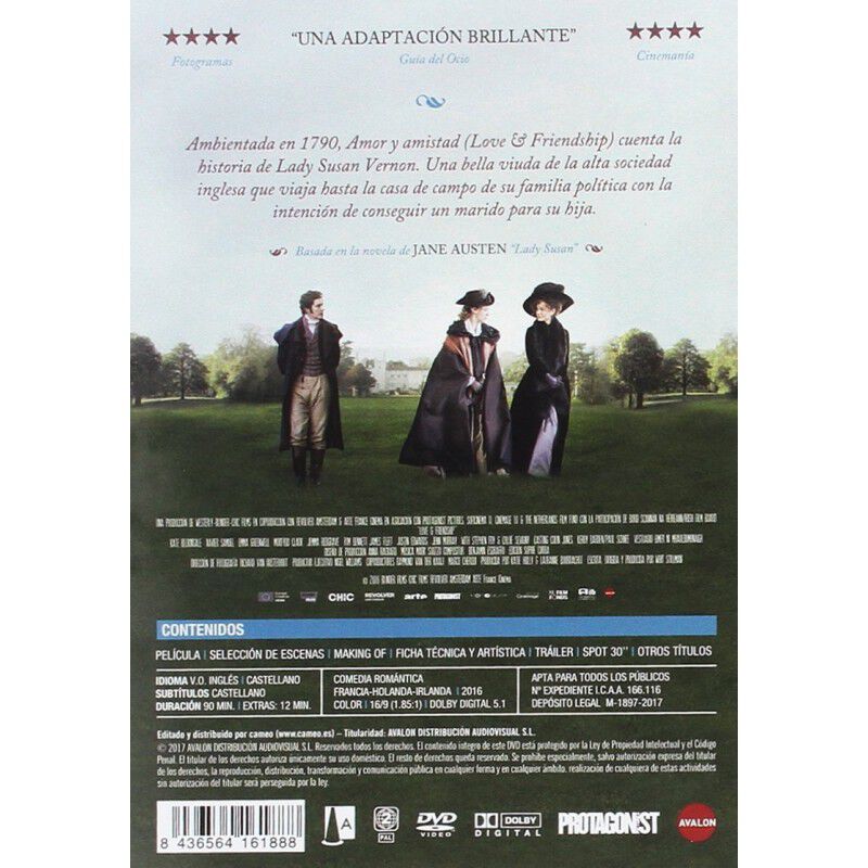 Amor y amistad [DVD] image number null