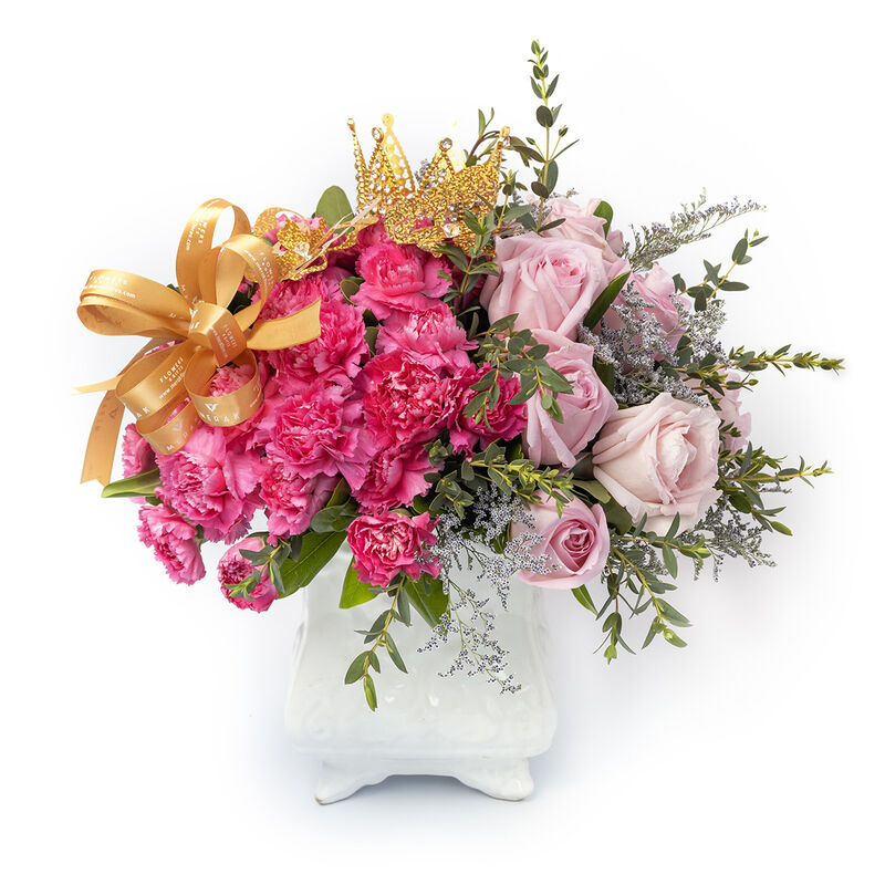 Amor Vintage de Claveles y Rosas image number null