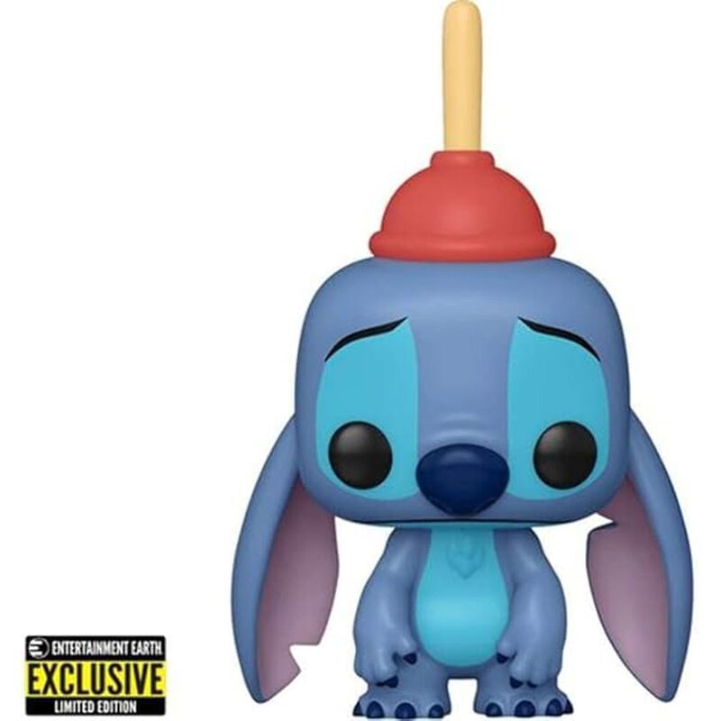 Lilo & Stitch Stitch With Plunger Funko Pop! Vi... image number null