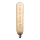 Foco T60 Vintage Led Filamento Espiral 4 W, Luz &Aacute;mbar, Base E27, Atenuable
