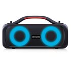 Bocina Aiwa Aws200bt Bluetooth 30 W Radiofm Luz Rgb 4 Hrs Color Negro