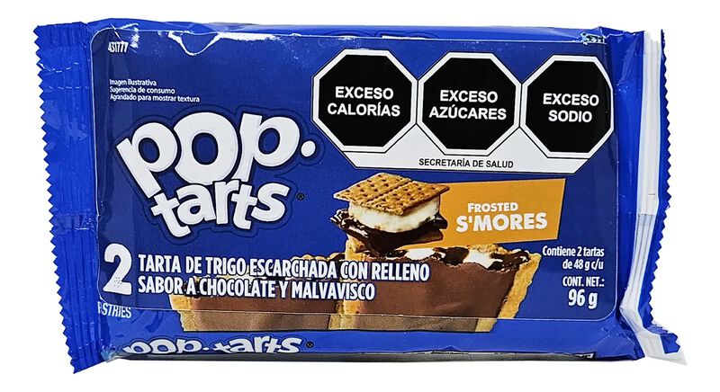 BARRAS POP TARTS SMORES 96 GR image number null