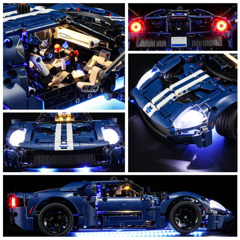 Kit De Luces Led Yeabricks Para Lego 42154 Ford... image number null