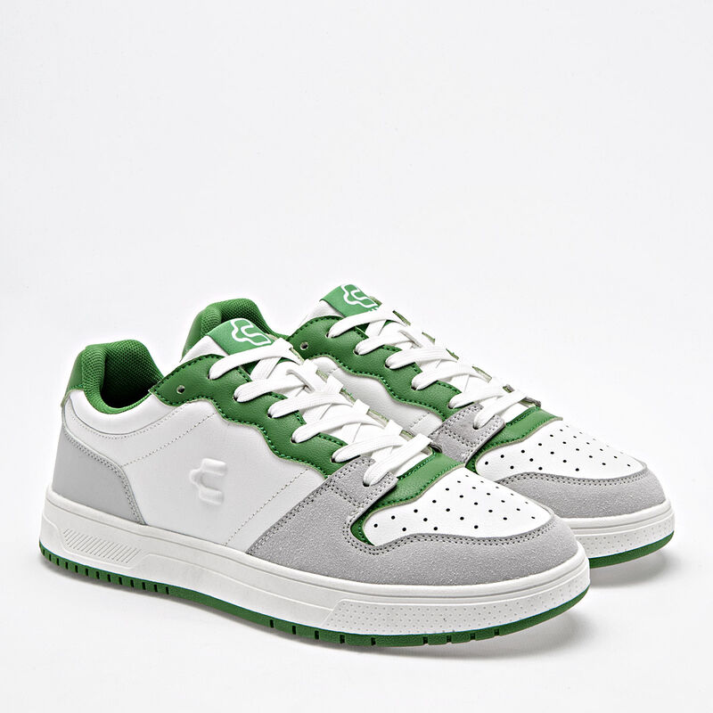 Charly Tenis Urbano para Hombre Blanco Gris Ver... image number null