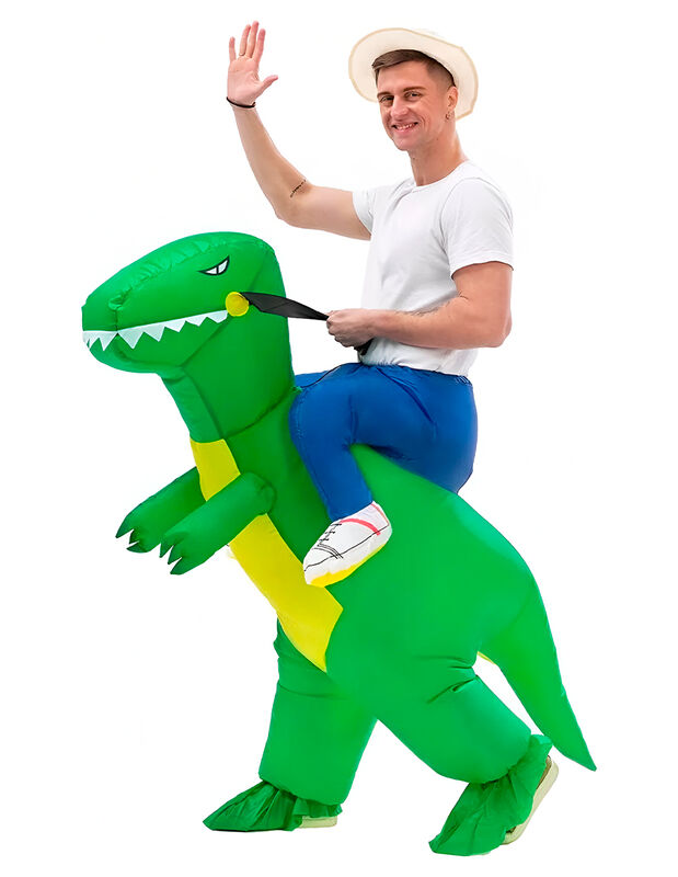 Disfraz Dinoverde Pink Brule image number null