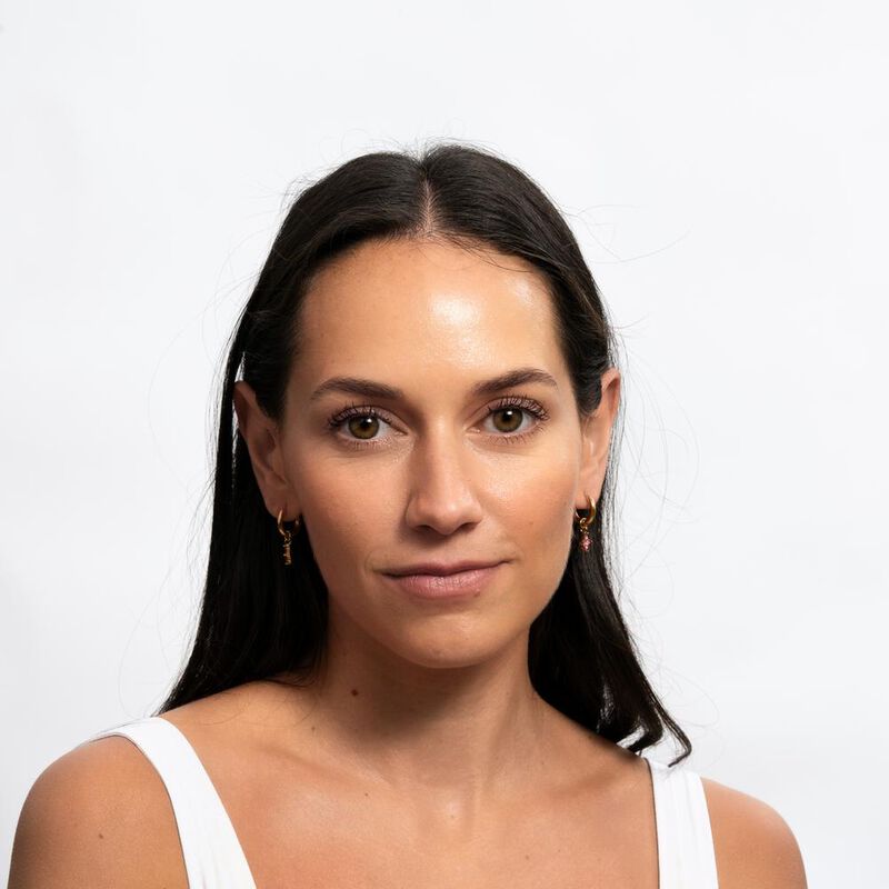 Aretes Caty Luckyly Set 3 En 1 Arracadas Y Char... image number null