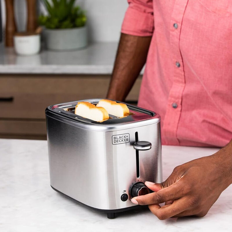 Tostador Black + Decker de 2 rebanadas Mod:TR00... image number null