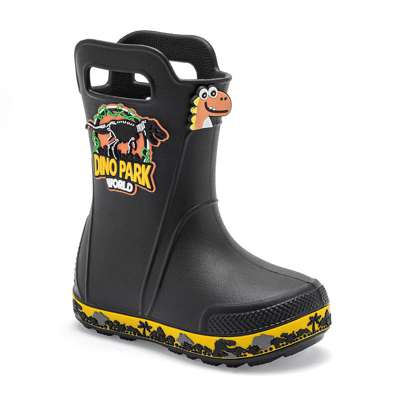 Evalight Botas para lluvia para ni&ntilde;o negro image number null