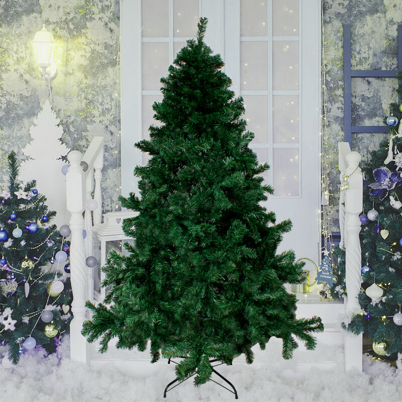 Árbol Pino De Navidad Verde 150 Cm Vara De Estr... image number null