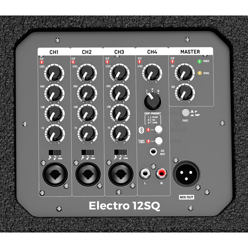 Bocina amplificada profesional de columna 12" 1... image number null