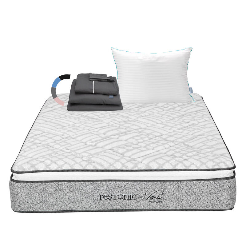 Colch&oacute;n King Size Vail + Almohada Royal + 1 Jue... image number null