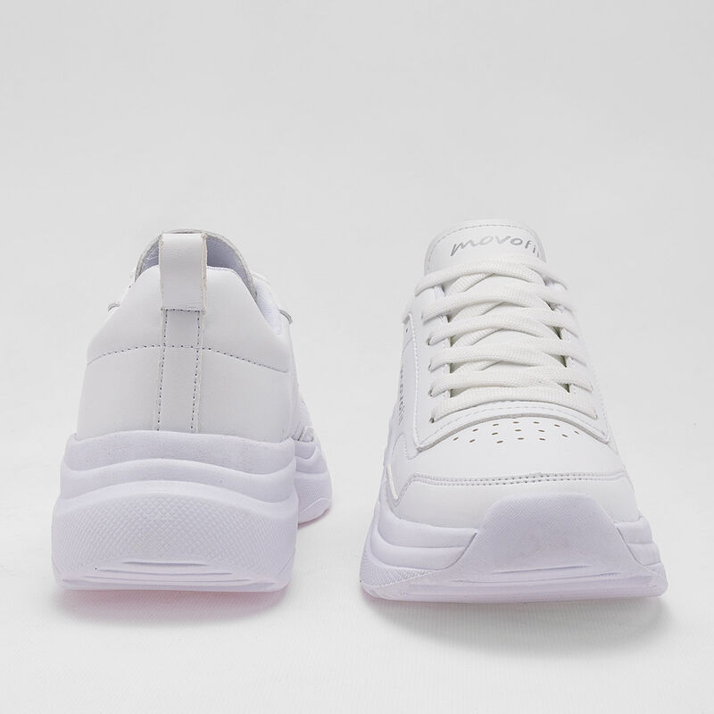Movofit Tenis deportivo para joven blanco image number null