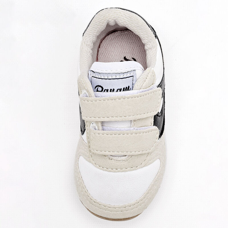 Panam Tenis para beb&eacute; ni&ntilde;o. Late blanco negro image number null