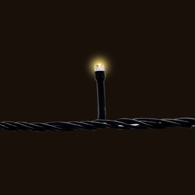 Serie Luces LED C&aacute;lida 800 focos cable Verde 8 ... image number null