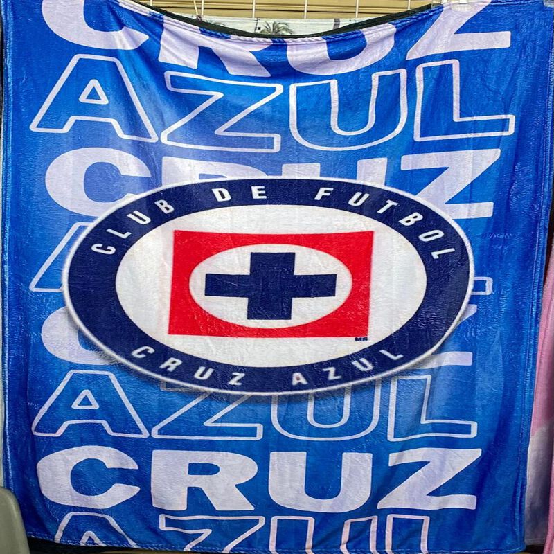 Exclusiva! Cobija Frazada Ultra Suave Cruz Azul... image number null