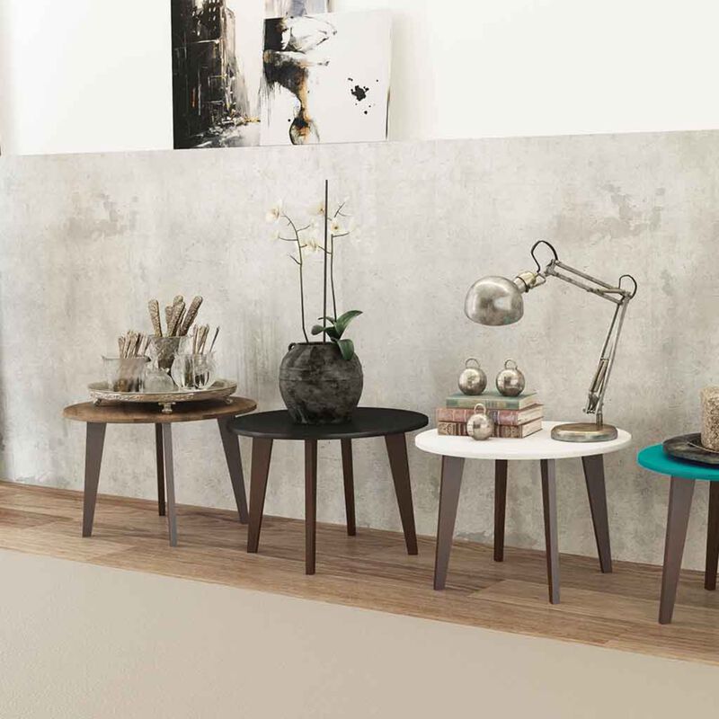 Mesa Auxiliar Bertolini RT3082 Negro image number null