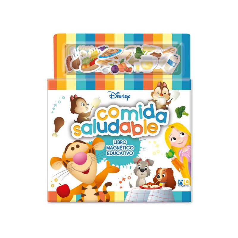 Minilibro Magn&eacute;tico Disney Comida Saludable image number null