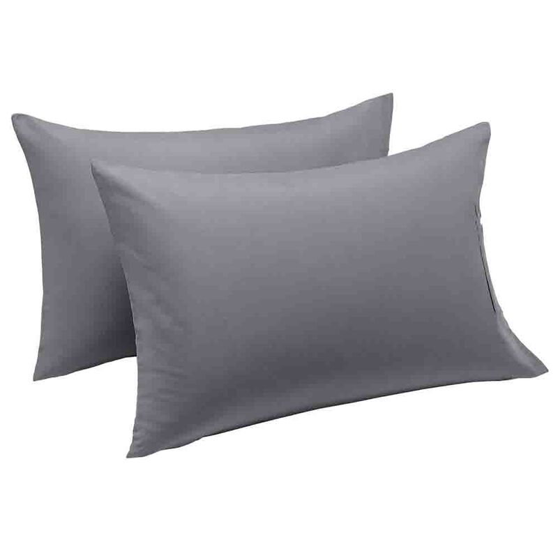 Fundas de Almohada Suaves y Duraderas Gris Kyud... image number null