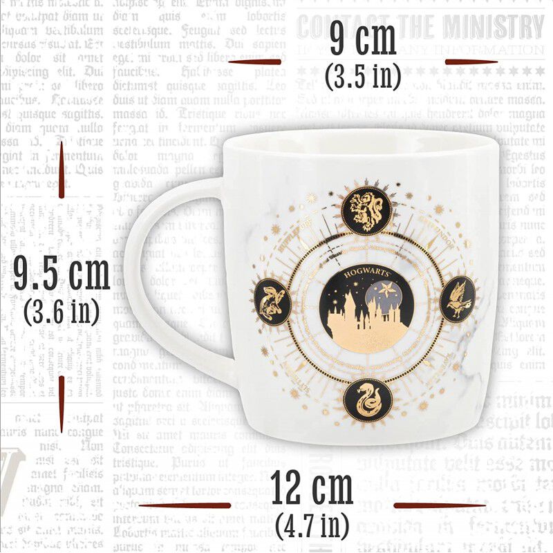 Taza Hogwarts Harry Potter Constelaciones y Cas... image number null