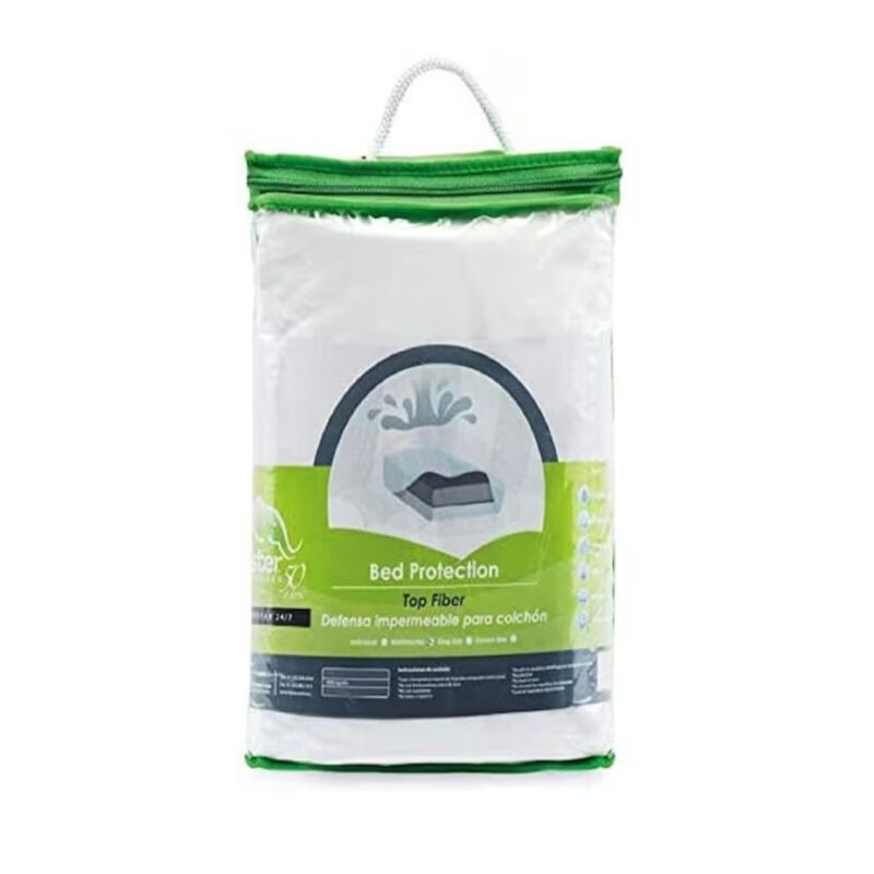 Cubre Colch&oacute;n Individual Lester 25Cm 100 Algod&oacute;... image number null