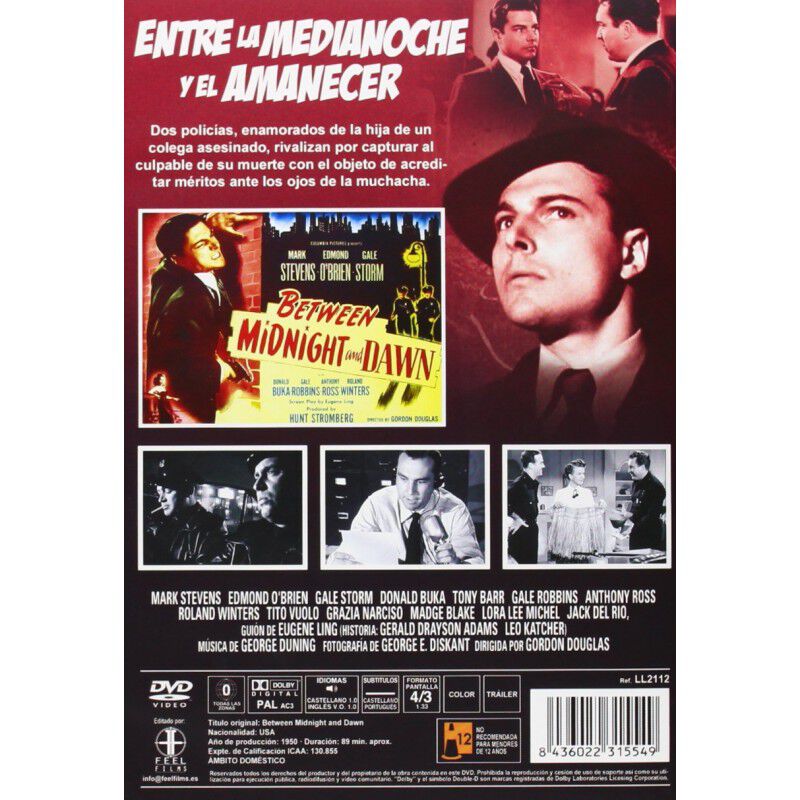 Entre La Medianoche Y El Amanecer [dvd] (1950) ... image number null